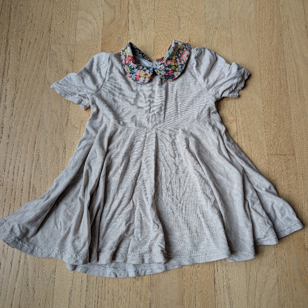 Holley + Sage Floral Collar Dress Size 3t